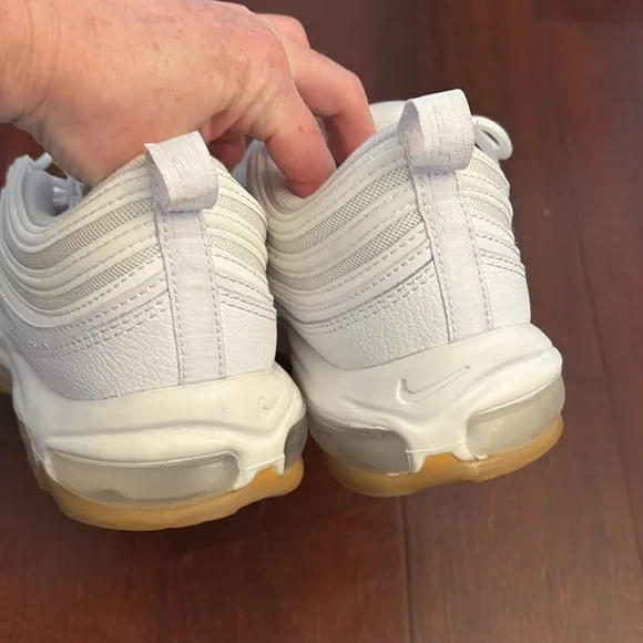 Nike Air Max gum bottom white size 12 - Picture 3 of 7